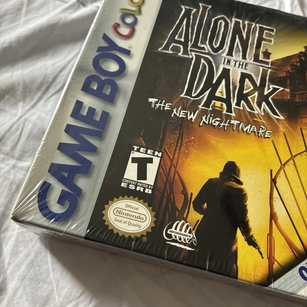 Alone in the Dark The New. Nightmare GBC Game Boy Color CIB ! Partially Sealed